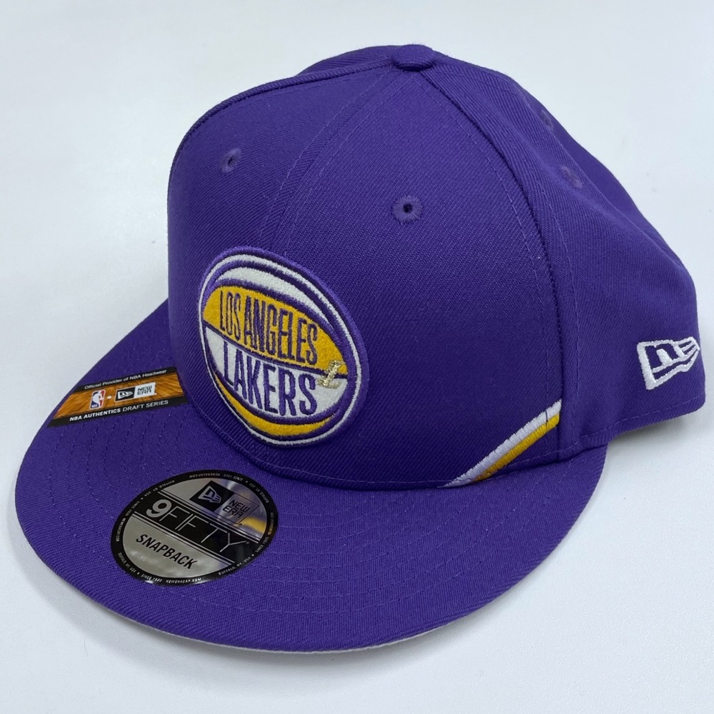 New Era Los Angeles Lakers Snapback Hat NBA 9fifty Purple